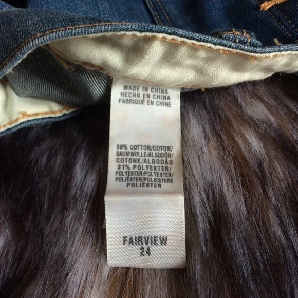 Lucky Brand *NWT* Women's Fairview Button Front Jean Skirt - Picture 9 of 9